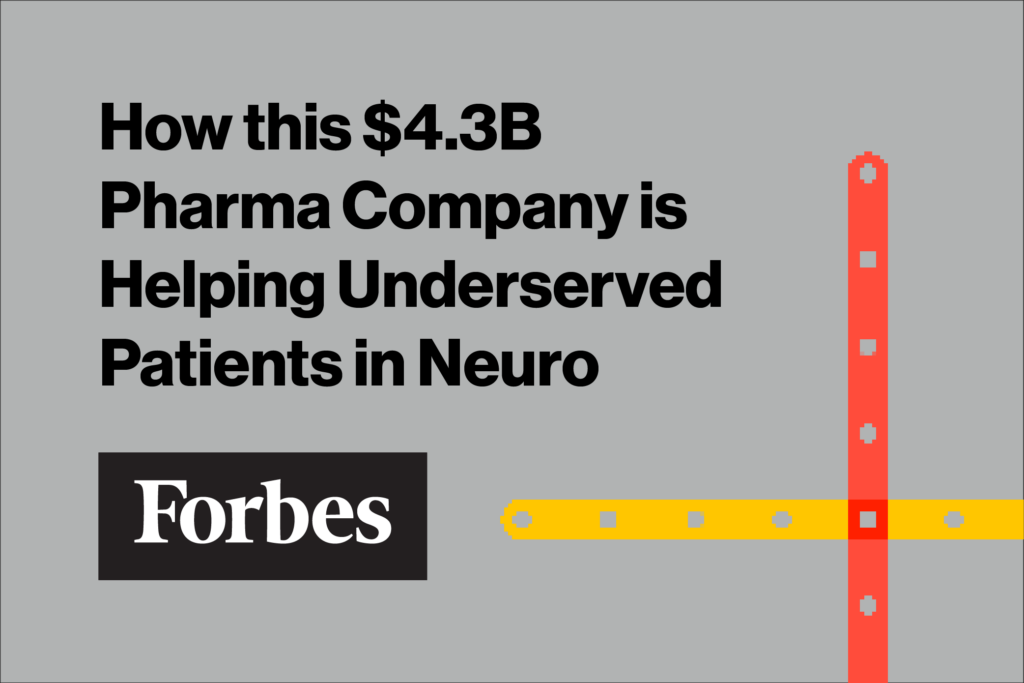 How This $4.3B Pharma Company Is Helping Underserved Patients in Neuro