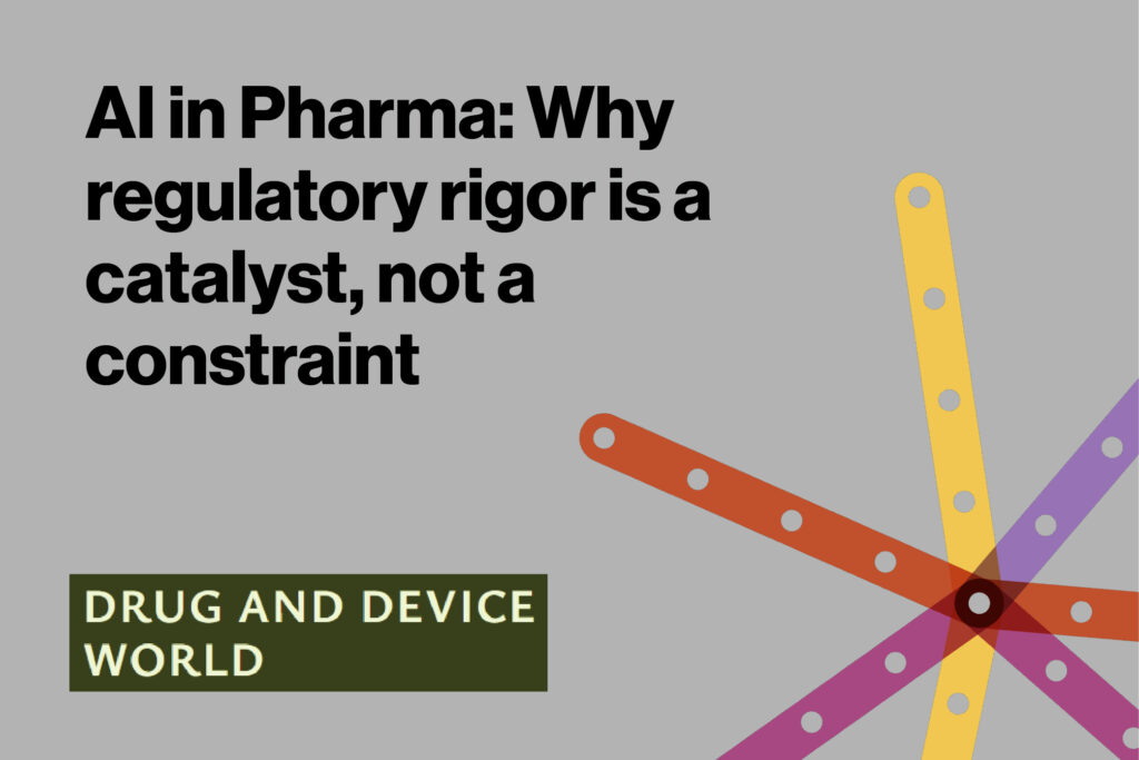AI in Pharma: Why regulatory rigor is a catalyst, not a constraint