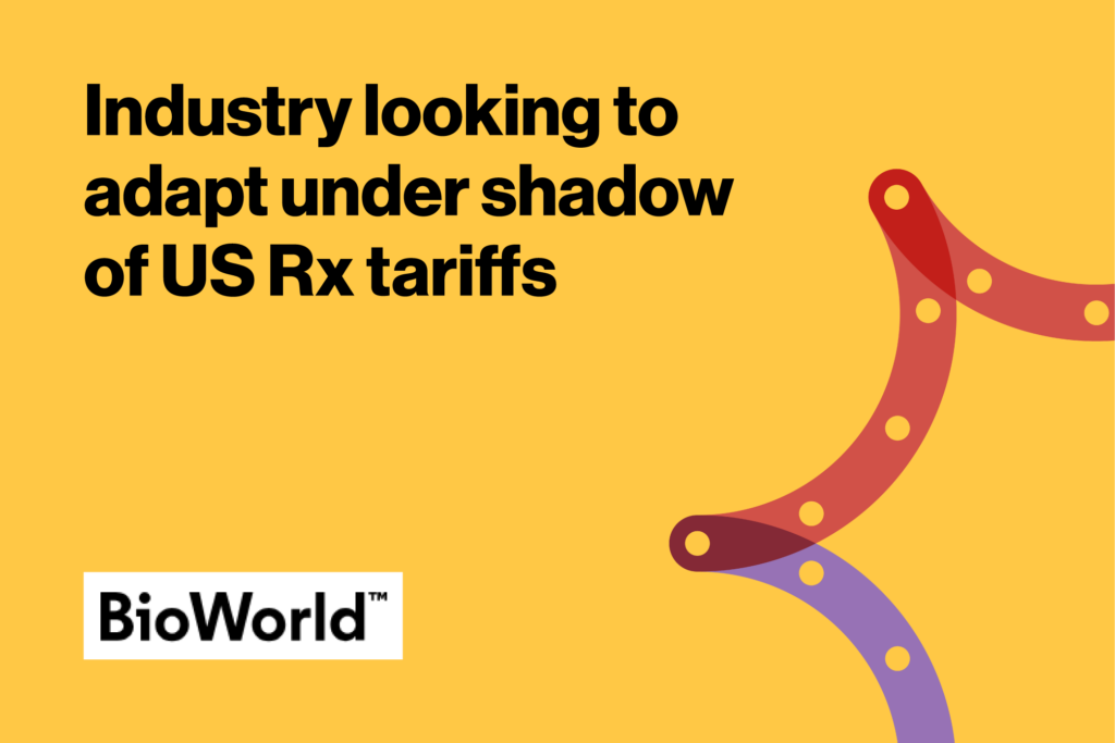 Industry looking to adapt under shadow of US Rx tariffs