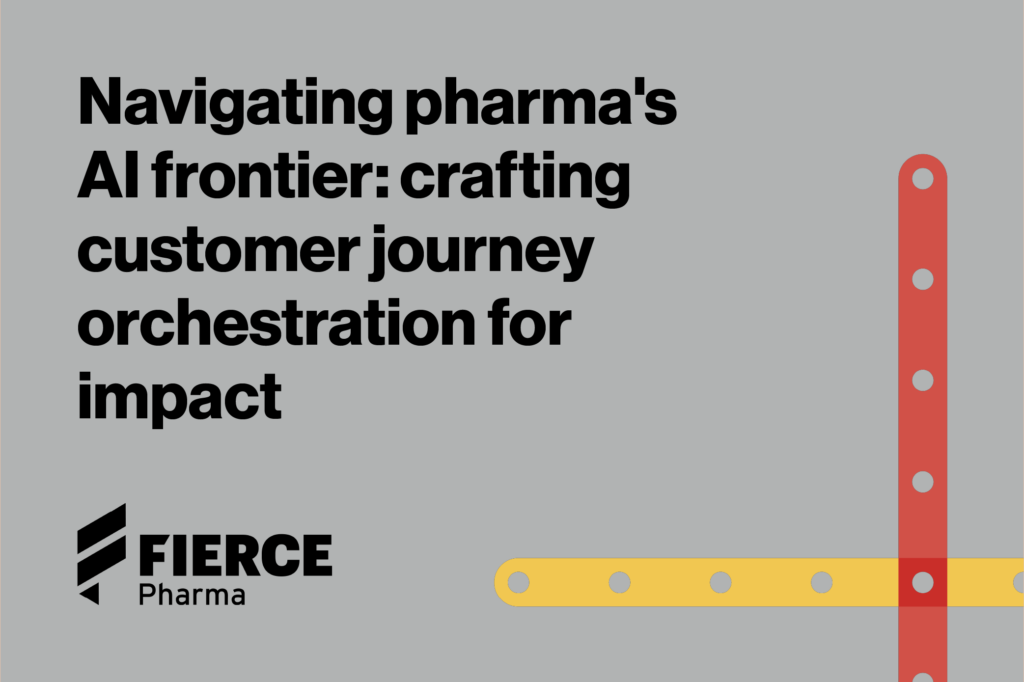 Navigating pharma’s AI frontier: crafting customer journey orchestration for impact