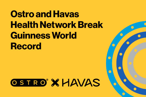 Ostro and Havas Health Network Break Guinness World Record