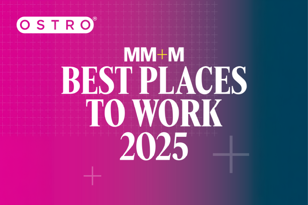 Ostro Wins MM+M’s Best Places to Work 2025